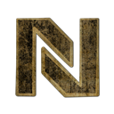 Logo, netvous Black icon