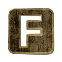 Fark, square DarkOliveGreen icon