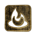 Feedburner, Logo, square DarkOliveGreen icon