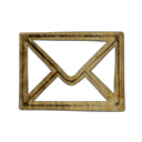 envelop, Email, Letter, mail, Message Black icon