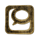 square, Logo, Technorati Black icon