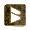 blogmarks, Logo, square DarkOliveGreen icon