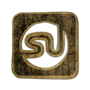 Logo, Stumbleupon, square DarkOliveGreen icon