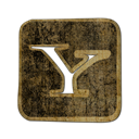 yahoo, Logo, square DarkOliveGreen icon