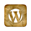 square, Logo, Wordpress Black icon