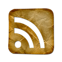 Rss, subscribe, feed, cube Black icon