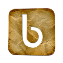 Logo, Buzz, yahoo, square Black icon