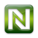 square, Logo, netvous Black icon