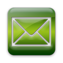 Email, envelop, mail, square, Letter, Message Black icon