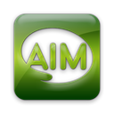 Logo, Aim, square Black icon