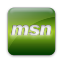 Msn, square, Logo Black icon