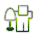 Logo, Digg Black icon
