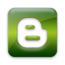 Logo, square, blogger Black icon