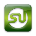 Stumbleupon, Logo, square Black icon