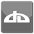 Deviantart Gray icon