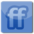 Friendfeed SteelBlue icon