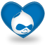 Drupal DarkCyan icon