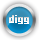 Small, Digg SteelBlue icon