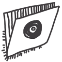 Folder, music DarkSlateGray icon
