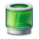 recycle, Bin, green Black icon