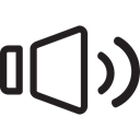 volume, music player, technology, sound, Multimedia Option, Audio Black icon