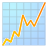 ranking, chart, graph, Stocks PaleTurquoise icon