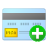 credit, Add, card, plus PaleTurquoise icon