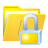 locked, security, Folder, Lock SandyBrown icon