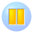 Pause LightBlue icon