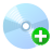 Add, disc, save, Disk, plus, Cd Icon