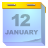 Calendar, Schedule, date LightBlue icon