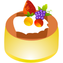 cake, food Khaki icon