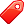 red, tag Red icon