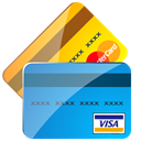 credit, Cards Black icon