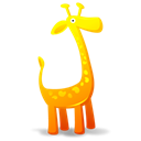 Giraffe Black icon