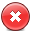 no, cancel, Close, stop, knob Maroon icon