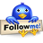 Follow, Me Black icon