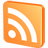 Rss, subscribe, feed SandyBrown icon