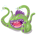 monster DarkSeaGreen icon