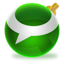 Technorati, christmas ForestGreen icon