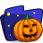 halloween, Folder MidnightBlue icon