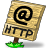 http Black icon