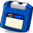 Blue, Zip DarkCyan icon