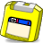 yellow, Zip Icon