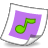 voice, sound Orchid icon