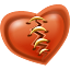 Heart, love, valentine Coral icon