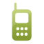 Tel, Mobile, phone, telephone DarkKhaki icon