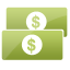 invoice, Currency, Cash, Bill, Money, coin DarkKhaki icon