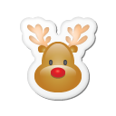 christmas, xmas Black icon