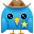 Sheriff, tweetle DodgerBlue icon